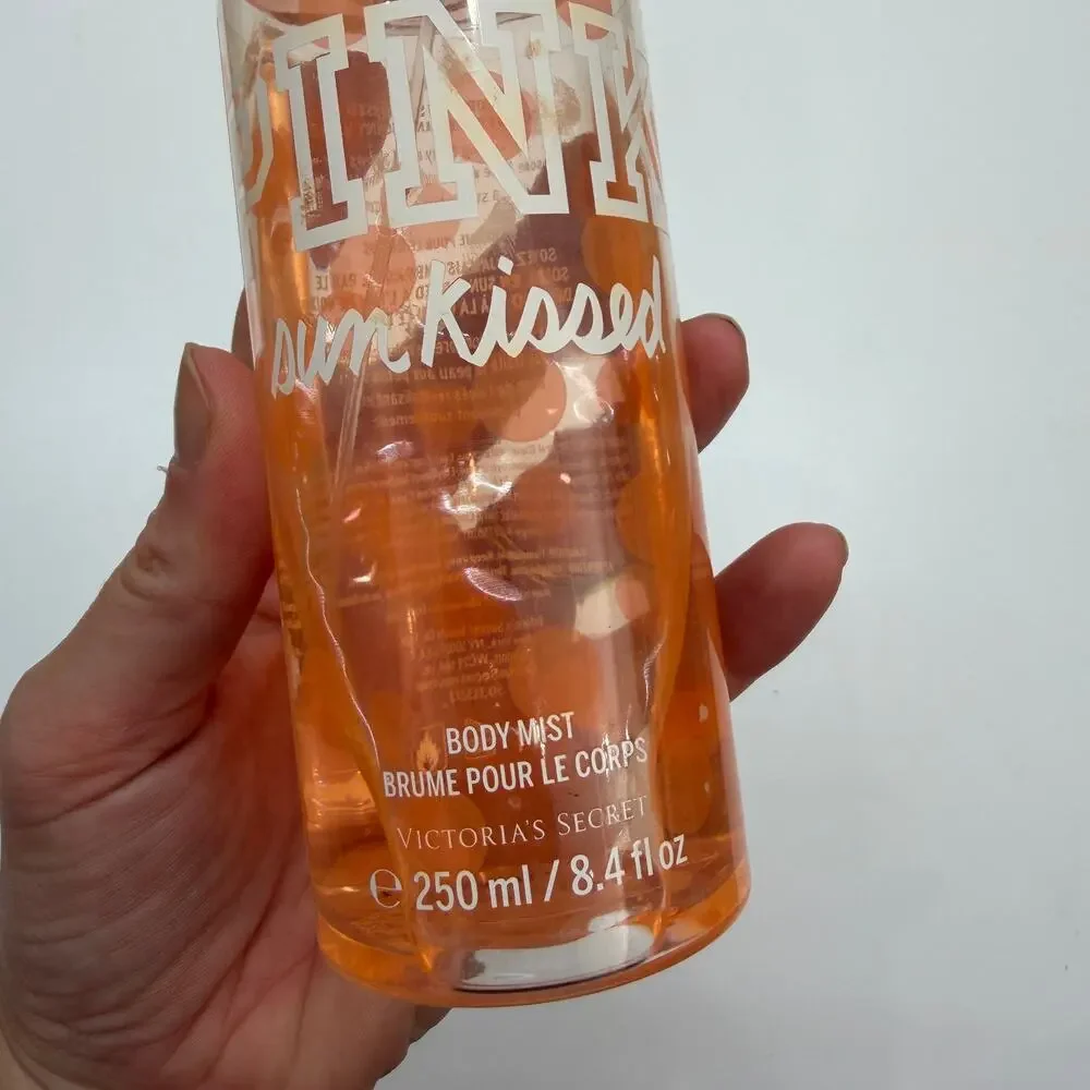 PINK Victoria's Secret Sunkissed Body Spray Over Half Full